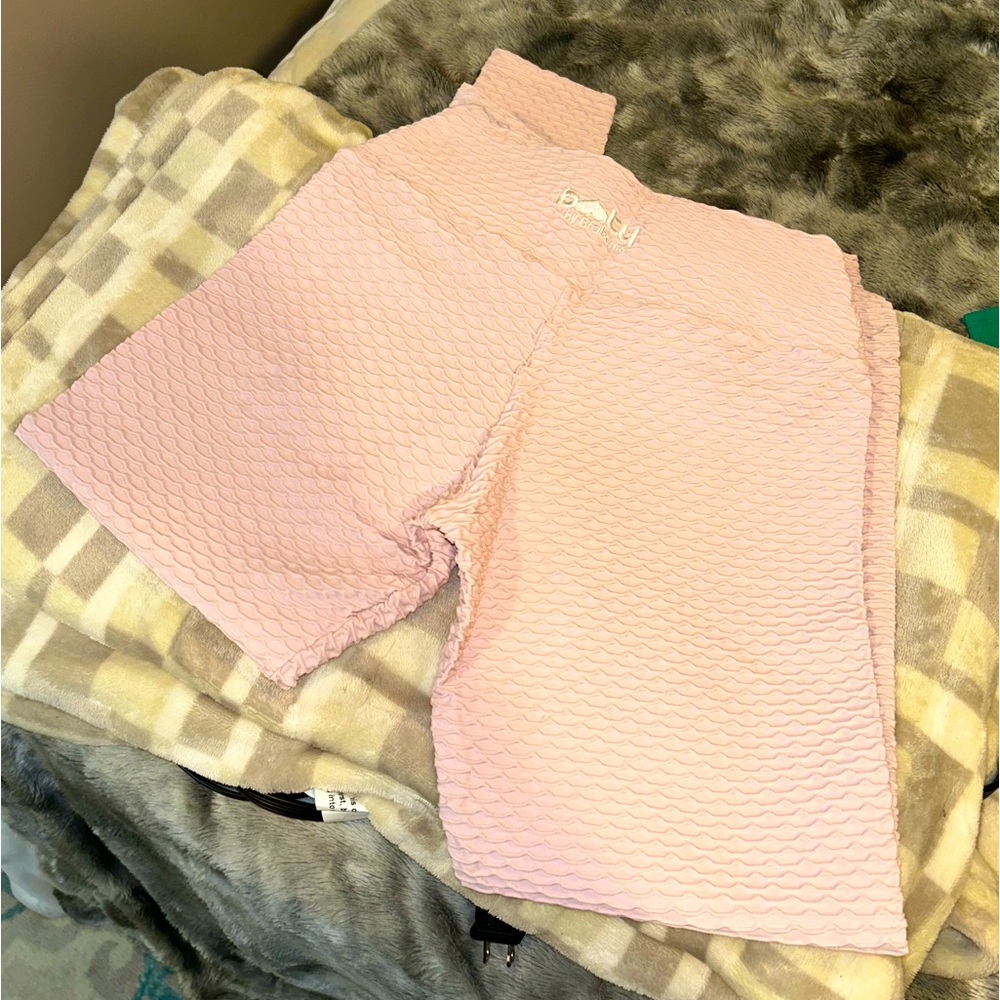 Booty by Brabants croco skin light pink leggings